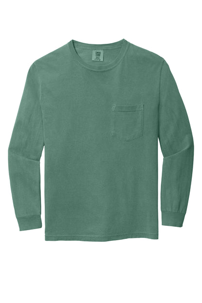 COMFORT COLORS Heavyweight Ring Spun Long Sleeve Pocket Tee. 4410