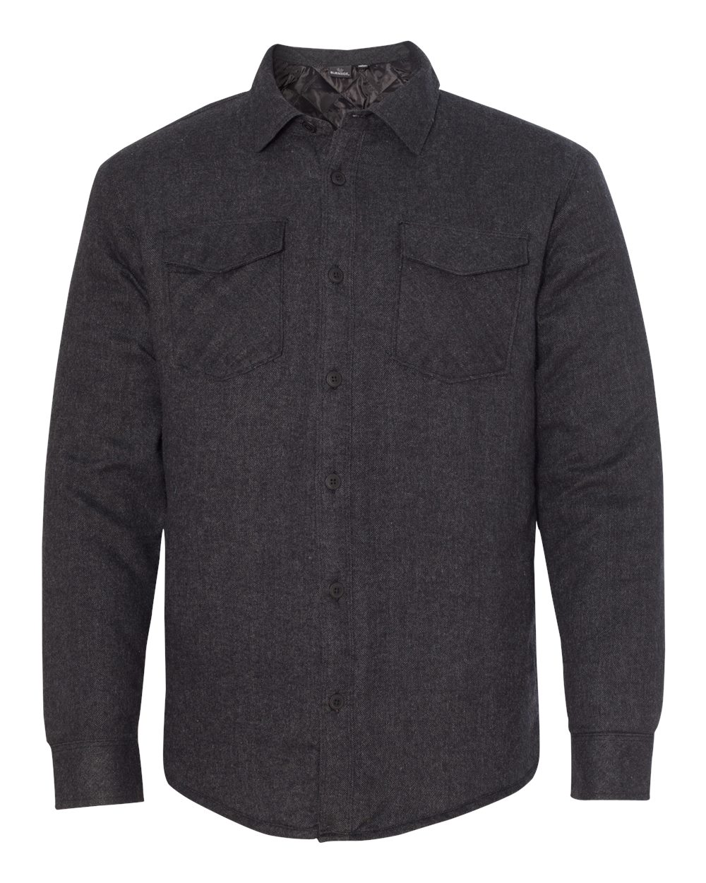 Men's Quilted Flannel Shirt Jacket - 8610