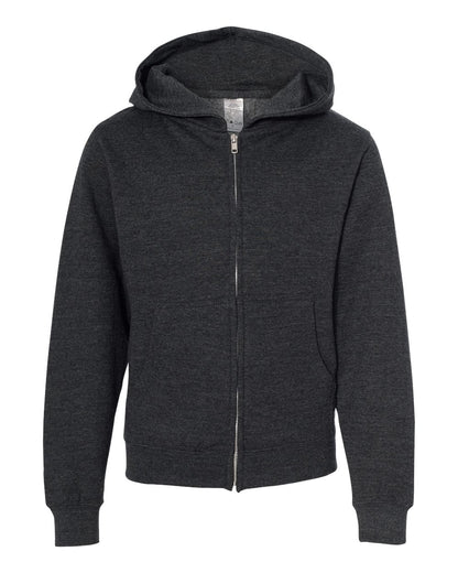 Youth Midweight Full-Zip Hooded Sweatshirt - SS4001YZ