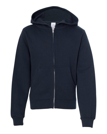 Youth Midweight Full-Zip Hooded Sweatshirt - SS4001YZ