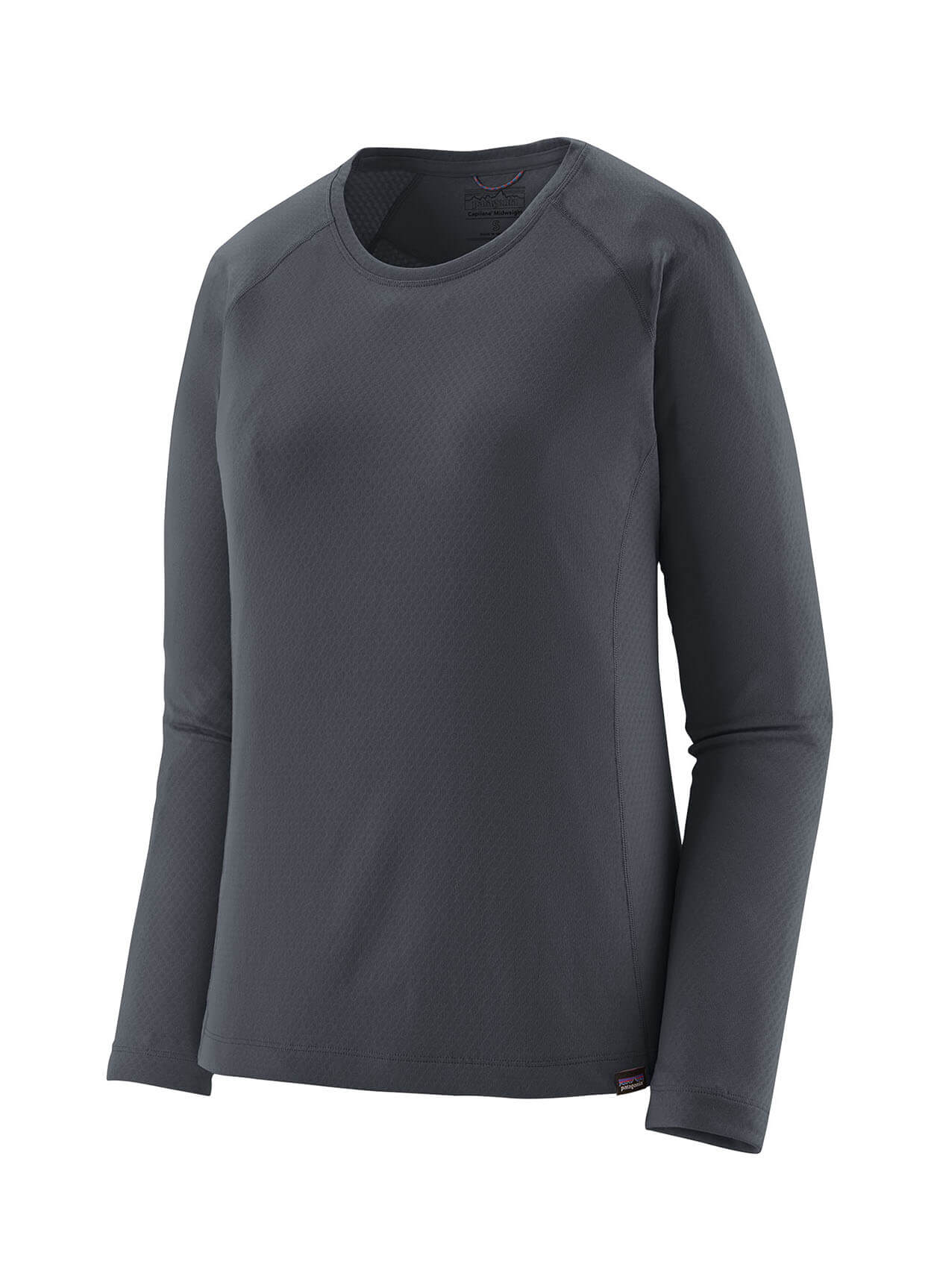 Patagonia Women's Capilene Midweight Long-Sleeve T-Shirt - Black - XXS