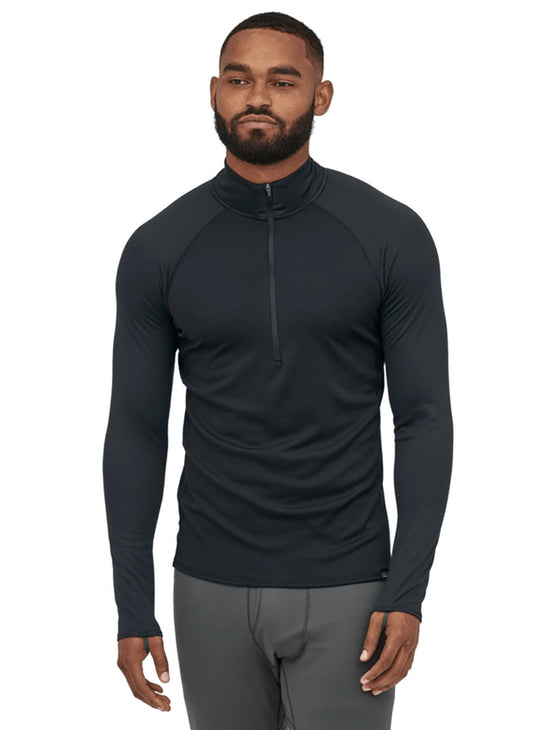 Patagonia Men's Capilene Midweight Half-Zip - Black - XS