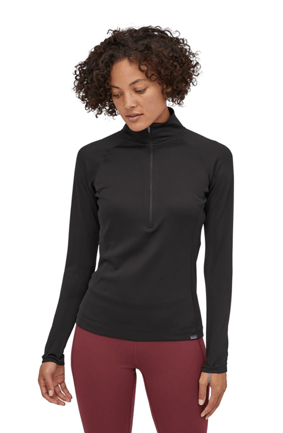 Patagonia Women's Capilene Midweight Half-Zip - Black - XXS