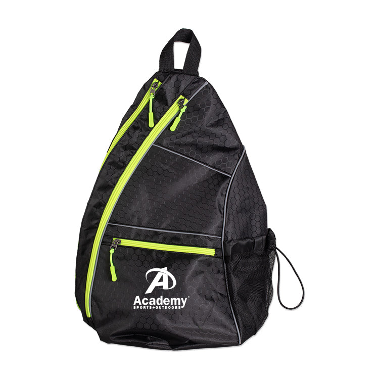 Black/Neon Green Pickleball Tournament Bag