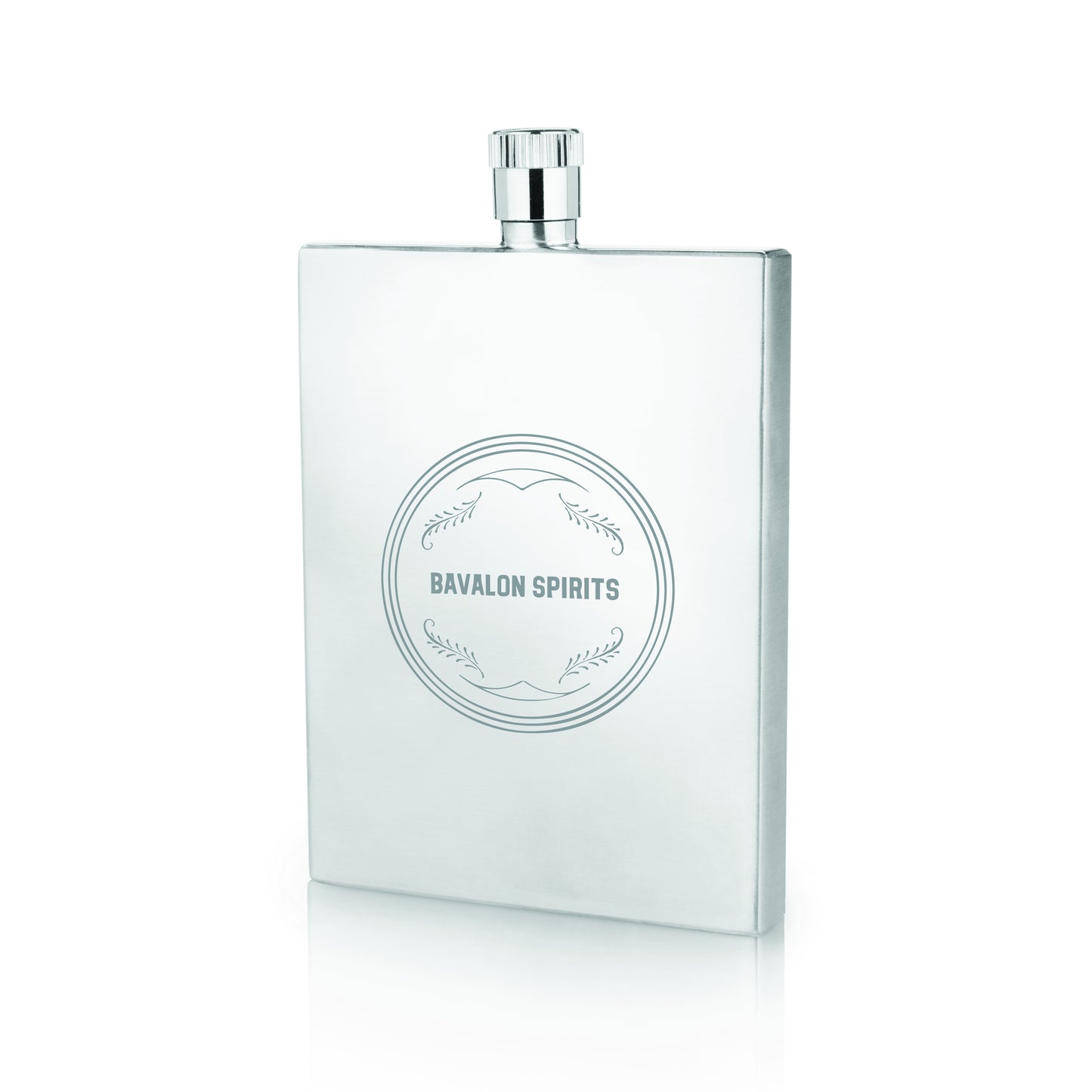 Viski® Stainless Steel Slim Flask