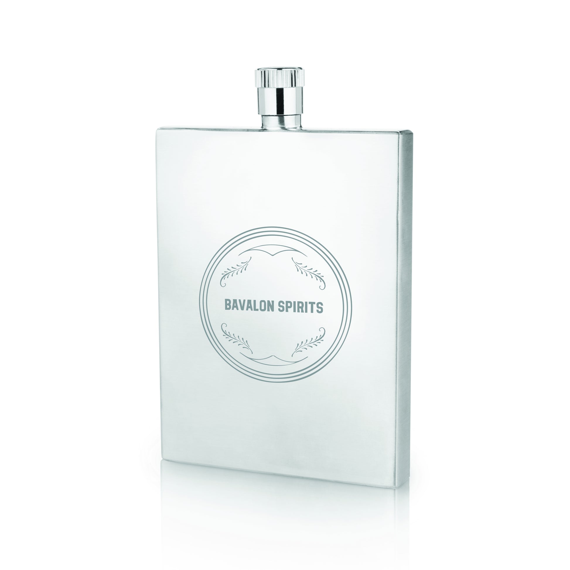 Viski® Stainless Steel Slim Flask