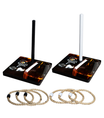 Black / White Ring Toss Game