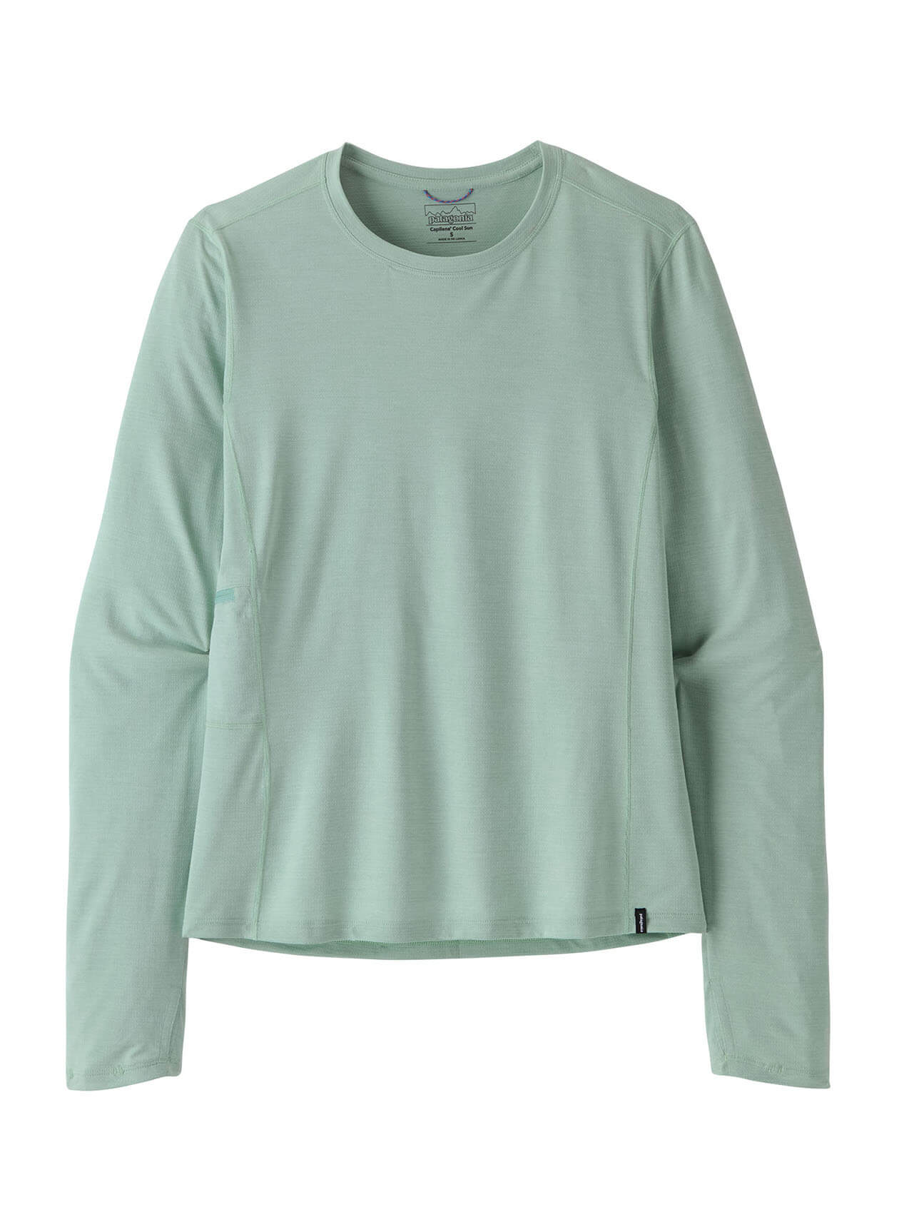 Patagonia Women's Long-Sleeved Cap Cool Sun Shirt - Thermal Blue - Thin Ice X-Dye - XS