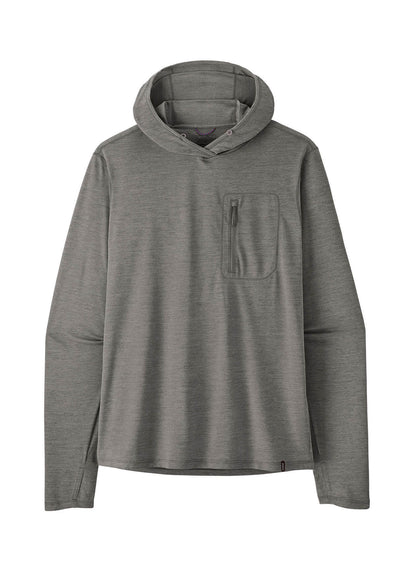 Patagonia Men's Cap Cool Sun Hoody - Thermal Blue - Thin Ice X-Dye - SM