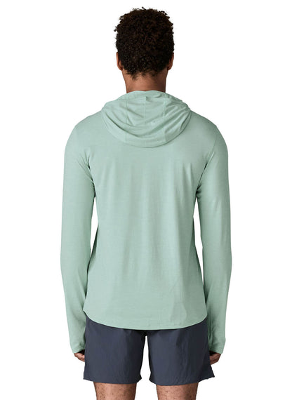 Patagonia Men's Cap Cool Sun Hoody - Thermal Blue - Thin Ice X-Dye - XS