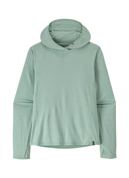 Patagonia Women's Cap Cool Sun Hoody - Thermal Blue - Thin Ice X-Dye - XS