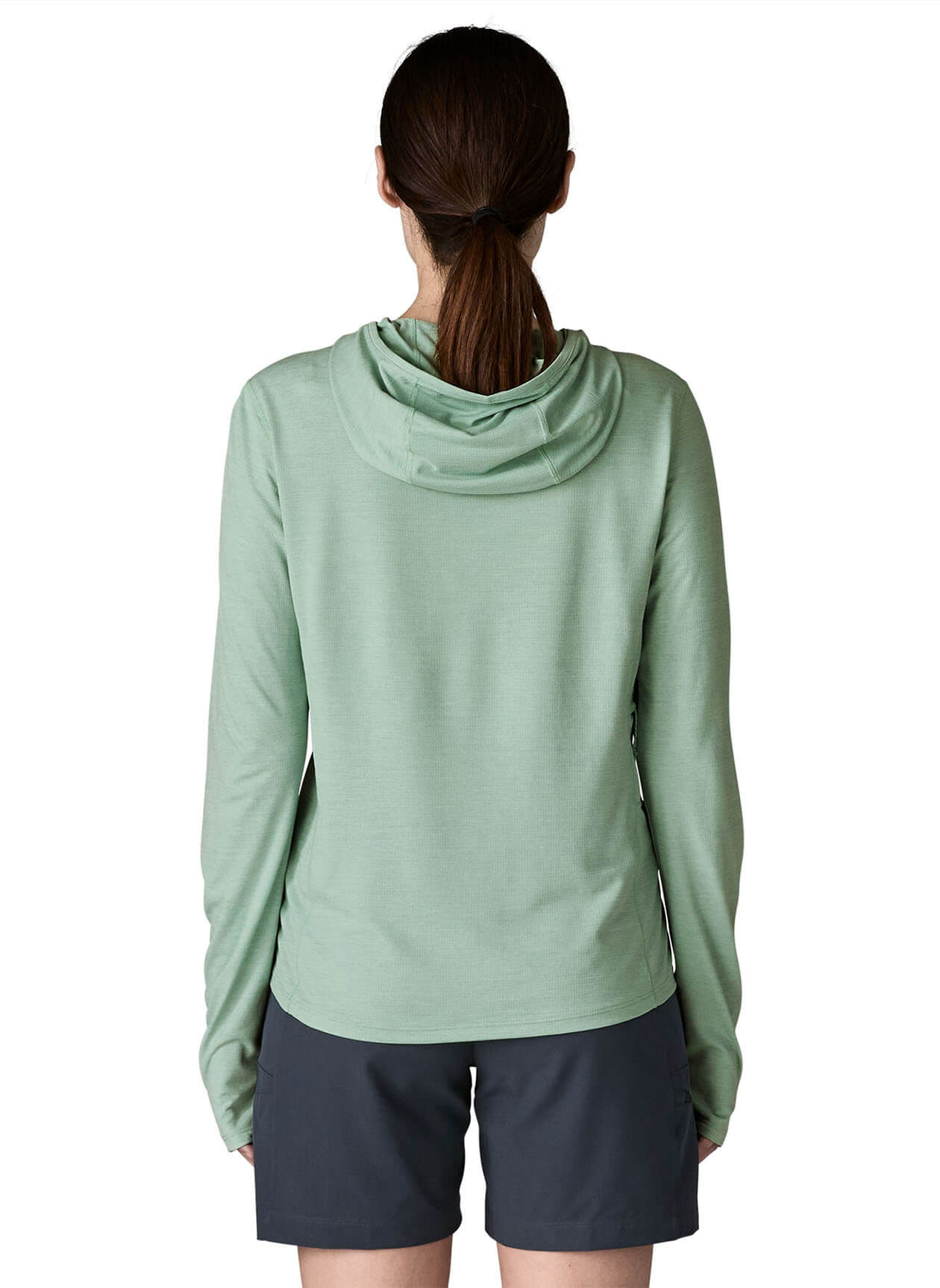 Patagonia Women's Cap Cool Sun Hoody - Thermal Blue - Thin Ice X-Dye - XS