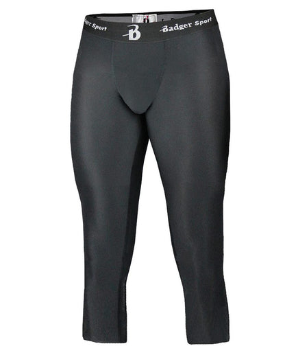 Youth Compression Calf-Length Tights - 2611
