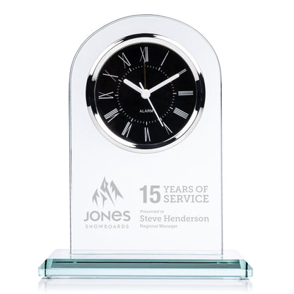 Woodbine Clock - Jade 7½"