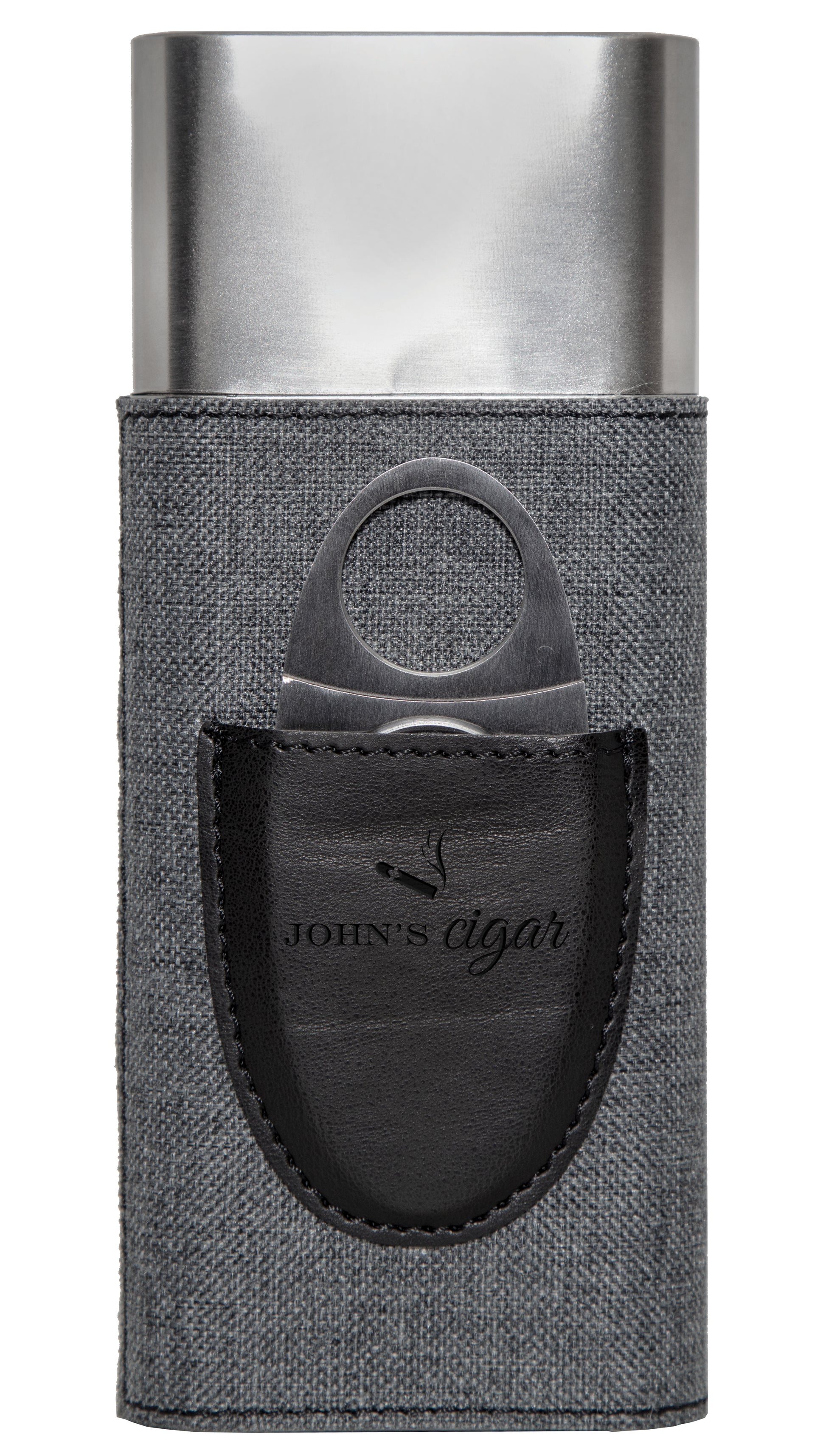 Cigar Case with Cigar Cutter