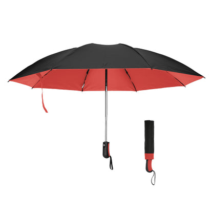 46" Arc Two-Tone rPET Inversion Umbrella