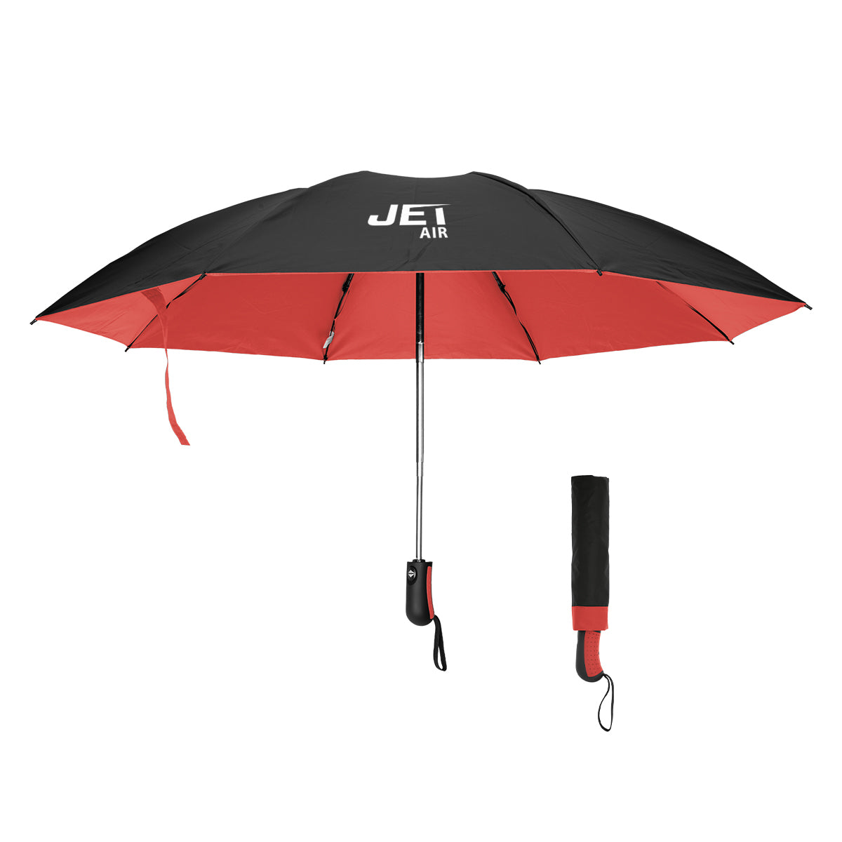 46" Arc Two-Tone rPET Inversion Umbrella