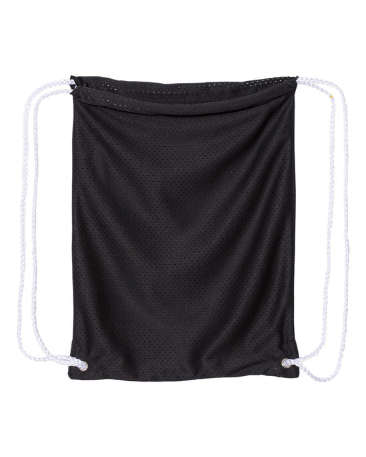 Mesh Drawstring Backpack - 8895