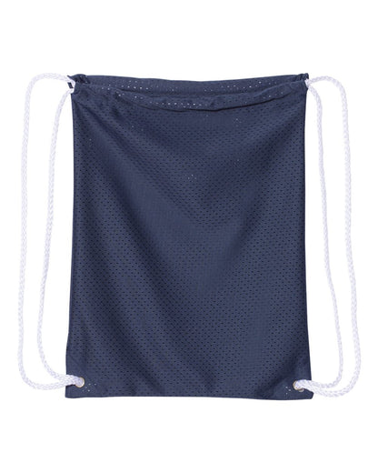 Mesh Drawstring Backpack - 8895