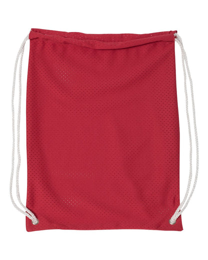 Mesh Drawstring Backpack - 8895