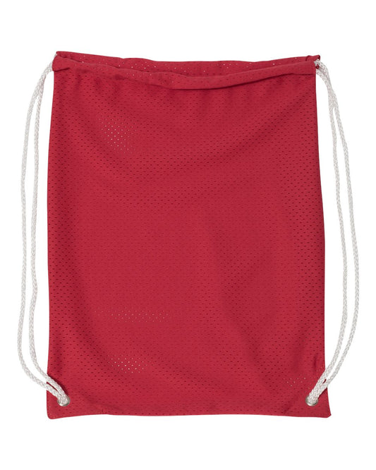 Mesh Drawstring Backpack - 8895