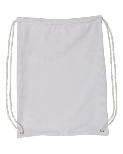 Mesh Drawstring Backpack - 8895