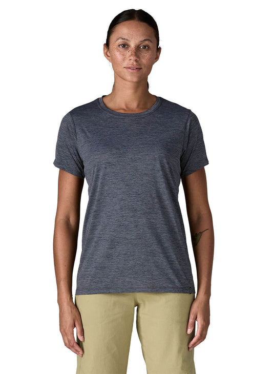 Patagonia Women's Cap Cool Daily Shirt - Smolder Blue - Light Smolder Blue X-Dye - XXS