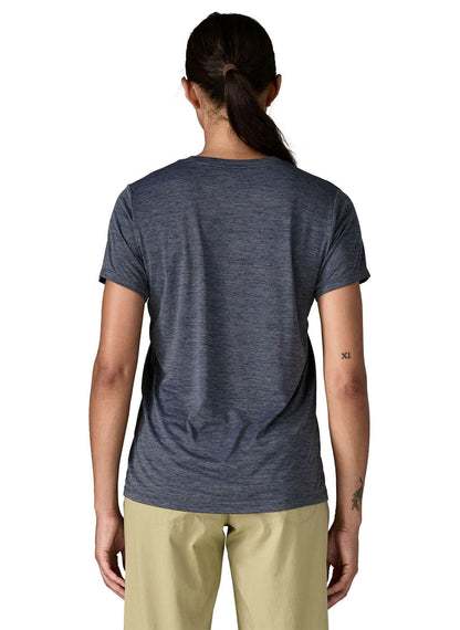 Patagonia Women's Cap Cool Daily Shirt - Smolder Blue - Light Smolder Blue X-Dye - XXS