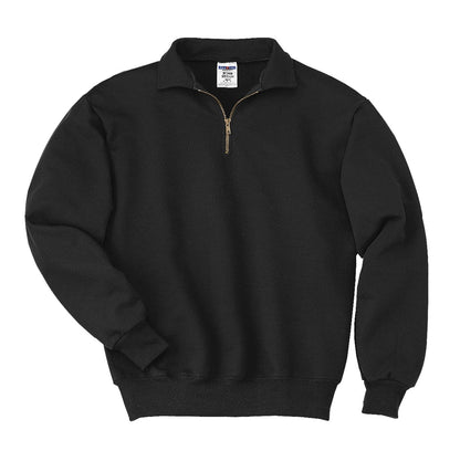 Jerzees Super Sweats NuBlend - 1/4-Zip Sweatshirt with Cadet Collar. 4528M