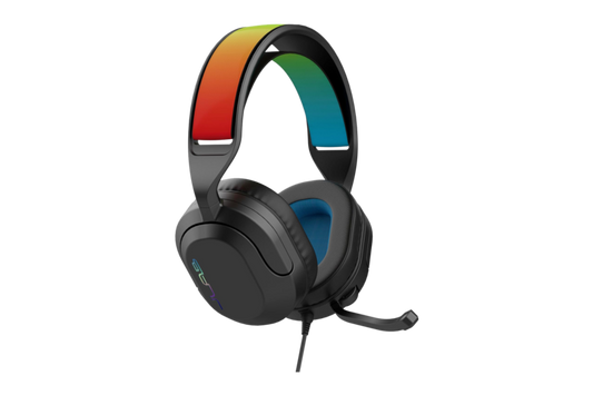 JLab Nightfall Wired Gaming Headset - Black