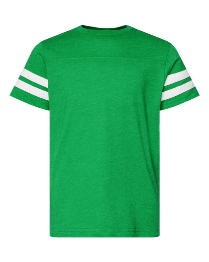 Youth Football Fine Jersey Tee - 6137