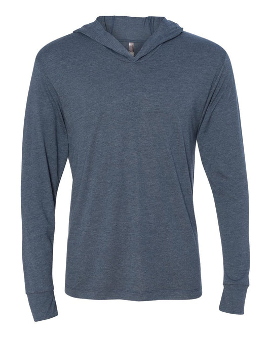 Unisex Triblend Hooded Long Sleeve Pullover T-Shirt - 6021