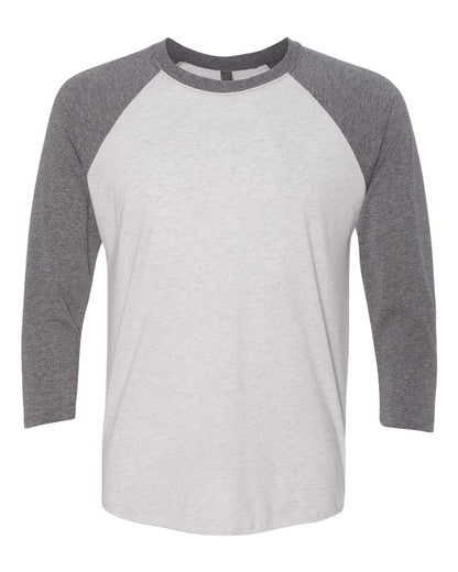 Unisex Triblend Three-Quarter Raglan T-Shirt - 6051