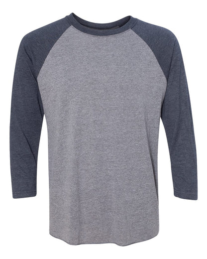 Unisex Triblend Three-Quarter Raglan T-Shirt - 6051