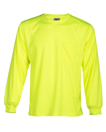 Unisex Microfiber Polyester Long Sleeve T-Shirt - 9122-9123