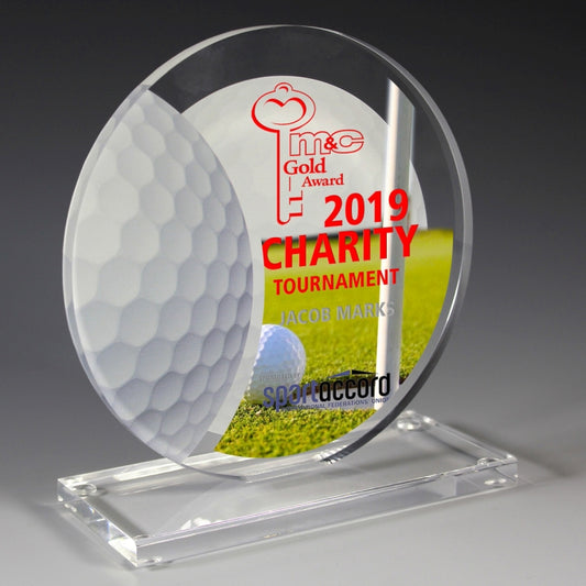 4 Color Process Golf Achievement Award