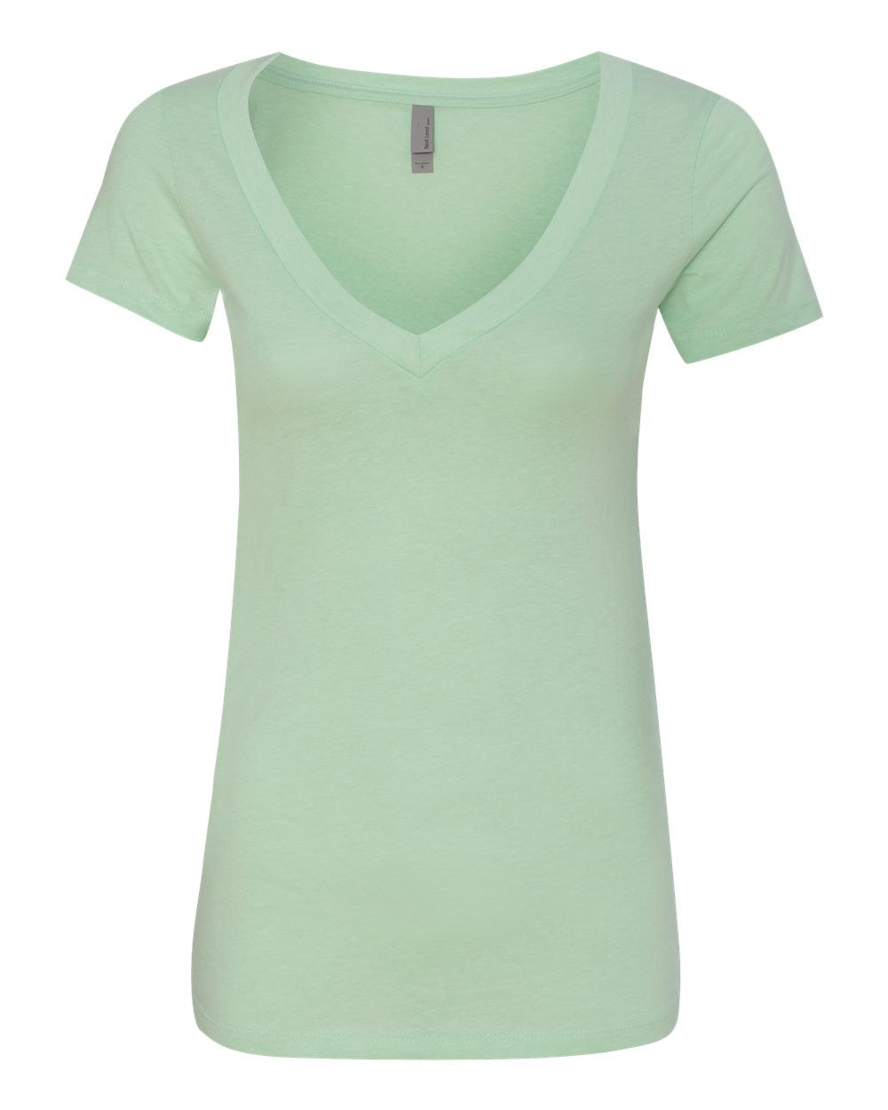 Women’s CVC Deep V-Neck T-Shirt - 6640