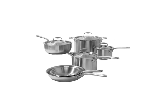 Made In 10-Piece Stainless Clad Cookware Set