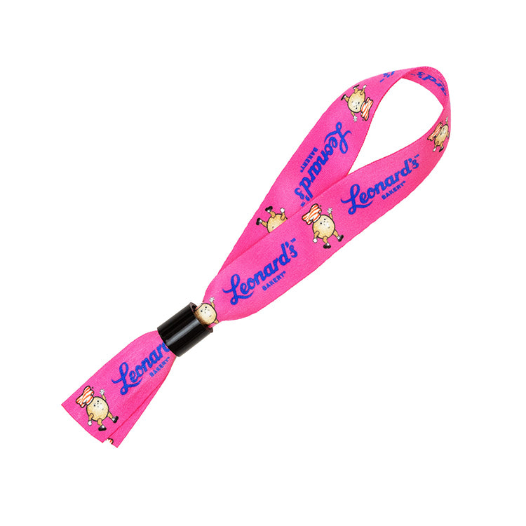 "THE EVENTFUL" - 1/2" Full Color Sublimated Wristband with Locking Slider