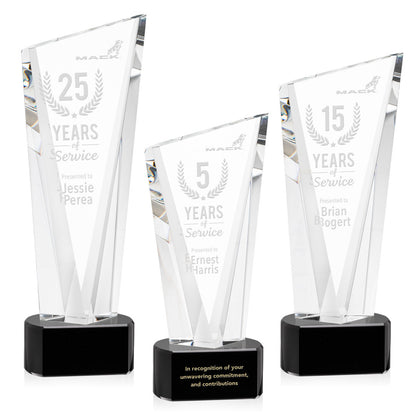 Plymouth Award on Paragon Base - Black