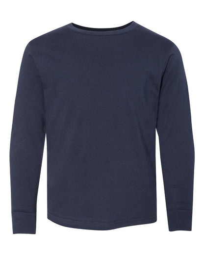Youth Fine Jersey Long Sleeve Tee - 6201