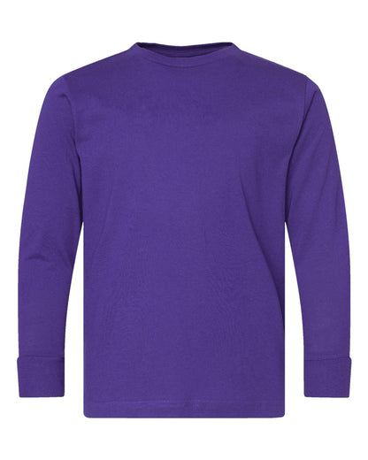 Youth Fine Jersey Long Sleeve Tee - 6201