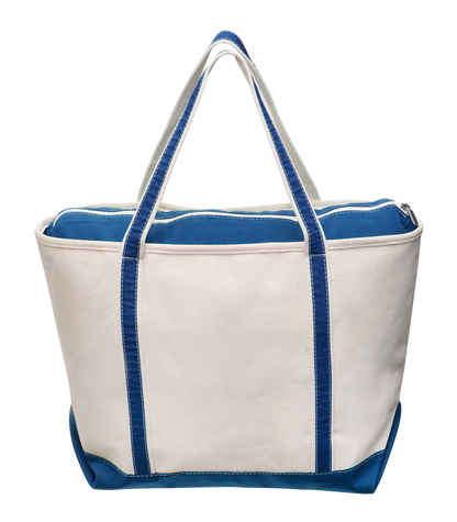 Sailway Large Zippered Tote Bag