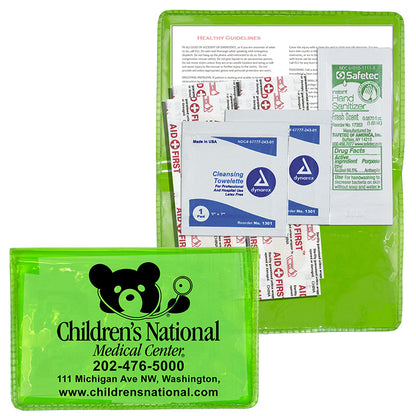 "MESS-NO-MORE" 8 Piece Stay Clean First Aid Kit