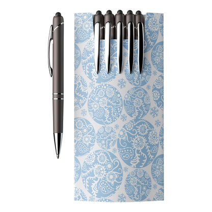 5-piece glacio pen set and custom sleeve