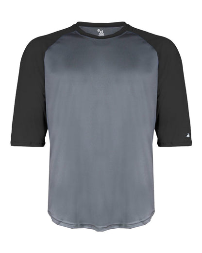 Youth B-Core Three-Quarter Sleeve Baseball T-Shirt - 2133