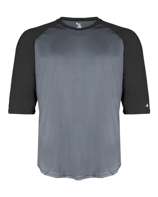 Youth B-Core Three-Quarter Sleeve Baseball T-Shirt - 2133
