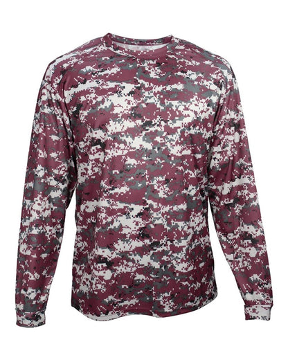 Men's Digital Camo Long Sleeve T-Shirt - 4184