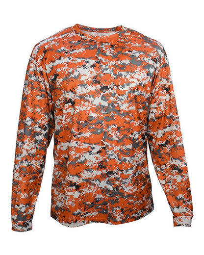 Men's Digital Camo Long Sleeve T-Shirt - 4184