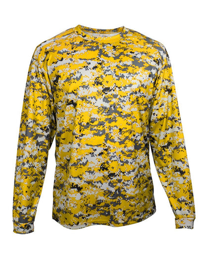 Men's Digital Camo Long Sleeve T-Shirt - 4184